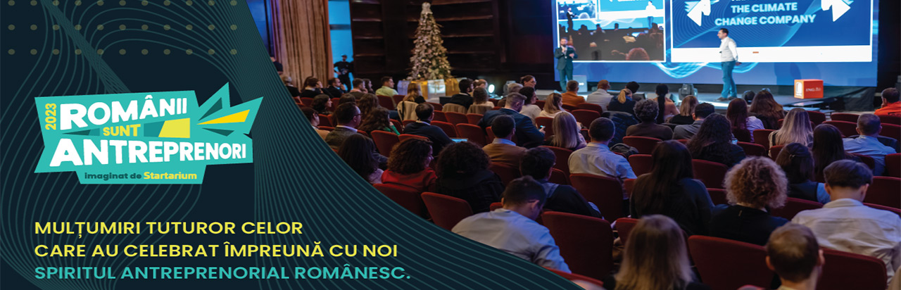 Marii câștigători ai competiției Startarium „Românii sunt antreprenori”
